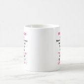 Brustkrebs-Überlebende Kaffeetasse (Mittel)