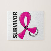 Brustkrebs-Überlebender 12 Puzzle (Horizontal)