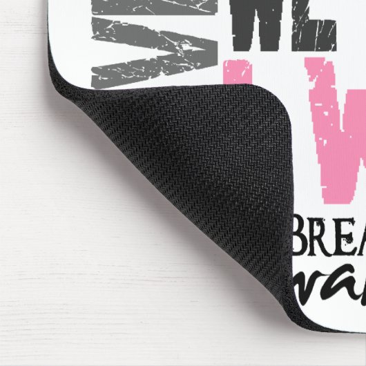 Brustkrebs-Überlebender, den es wir kam, kämpfte Mousepad (Ecke)