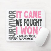Brustkrebs-Überlebender, den es wir kam, kämpfte Mousepad (Mit Mouse)
