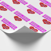 Brustkrebs-Überlebender Geschenkpapier (Ecke)