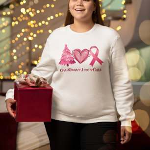 Brustkrebs-Überlebender, hässlicher Weihnachtspull Sweatshirt