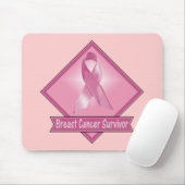 Brustkrebs-Überlebender Mousepad (Mit Mouse)