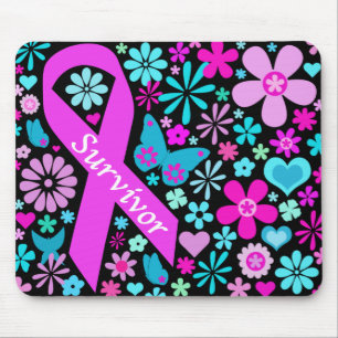 Brustkrebs-Überlebender Mousepad