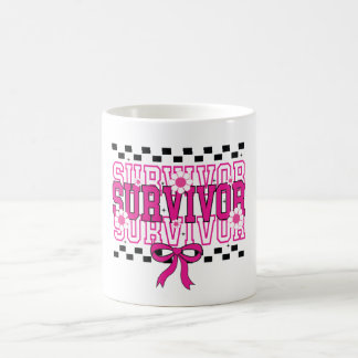 Brustkrebs-Überlebender Rosa Kaffeetasse