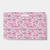 Brustkrebs - Überlebenschance Ausweis (Back)