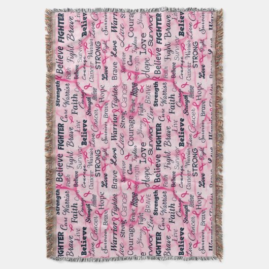 Brustkrebs - Überlebenschance Decke (Vorderseite Vertikal)