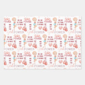 Brustkrebs-Umschlagpapier Geschenkpapier Set (Vorderseite)