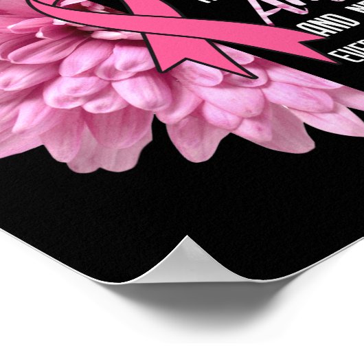 Brustkrebs unterstützt das Geschenk der Kämpfer fü Poster (Ecke)