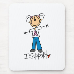 Brustkrebs-Unterstützung  Mousepad