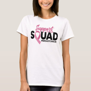 Brustkrebs-Unterstützungstrupp Brustkrebs-Überlebe T-Shirt