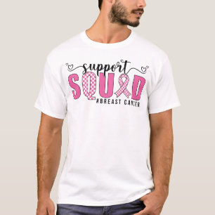 Brustkrebs-Unterstützungstrupp Brustkrebs-Überlebe T-Shirt