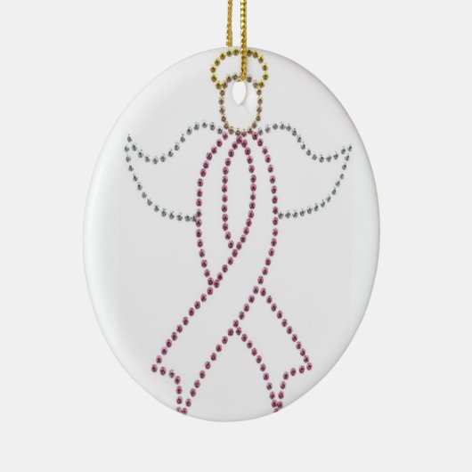 Brustkrebs-Verzierung Keramikornament (Rechts)
