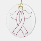 Brustkrebs-Verzierung Keramikornament (Links)