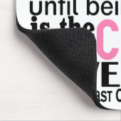 Brustkrebs, wie stark wir sind mousepad (Ecke)