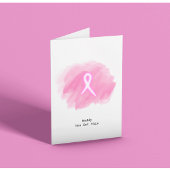 Brustkrebs wird gut karte