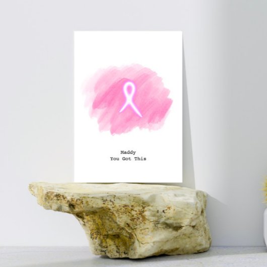 Brustkrebs wird gut karte