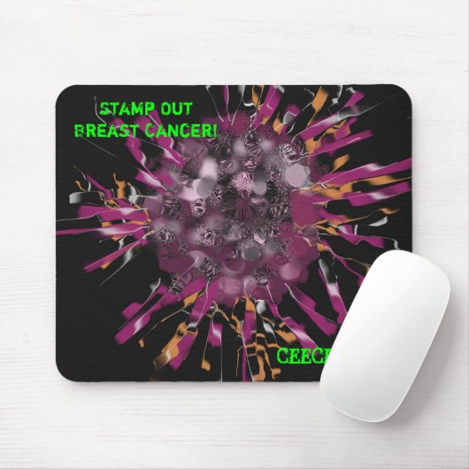 Brustkrebs-Zelle, CEECELLS Mousepad (Mit Mouse)