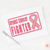 Brustkrebsbekämpfung Rechteckiger Aufkleber (Umschlag)