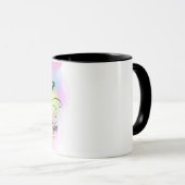 Brustkrebsbewusstsein, hoffentlich rosa Farbbandde Tasse (VorderseiteRechts)