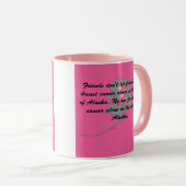Brustkrebsbewusstsein in Alaska Tasse (VorderseiteRechts)