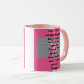Brustkrebsbewusstsein in Kansas Tasse (VorderseiteRechts)