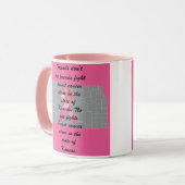 Brustkrebsbewusstsein in Kansas Tasse (Vorderseite Links)