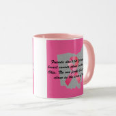 Brustkrebsbewusstsein in Ohio Tasse (VorderseiteRechts)