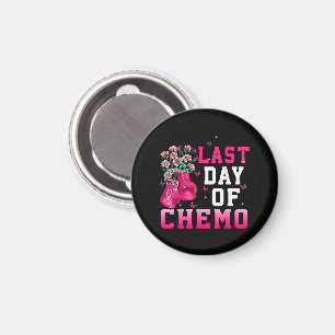 Brustkrebsbewusstsein Letzter Tag der Chemo Kriege Magnet