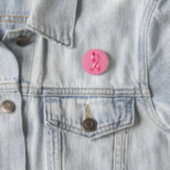 Brustkrebsbewusstsein mit rosa Schleife Button (Beispiel)