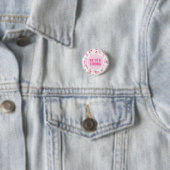 Brustkrebsbewusstsein mit rosa Schleife Button (Beispiel)