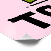 Brustkrebsbewusstsein Poster (Ecke)