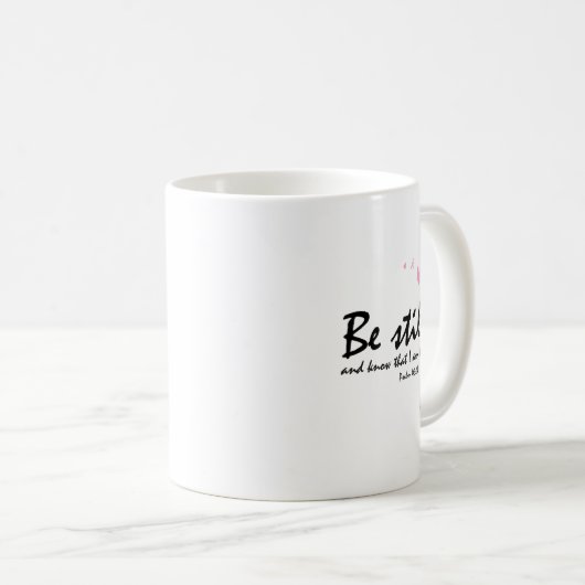 Brustkrebsbewusstsein Religiöse Christliche Gesche Kaffeetasse (VorderseiteRechts)