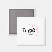 Brustkrebsbewusstsein Religiöse Christliche Gesche Magnet (Vorderseite/Rückseite)