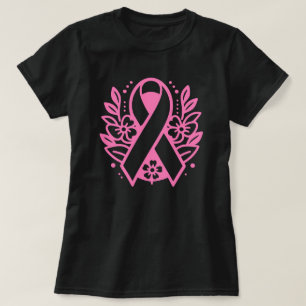 Brustkrebsbewusstsein Rosa Band T-Shirt