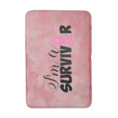 Brustkrebserkrankung Badematte (Vorderseite Vertikal)