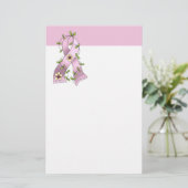 Brustkrebserkrankung Briefpapier (Stehend Vorderseite)