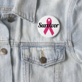 Brustkrebserkrankung Button (Beispiel)