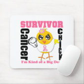 Brustkrebserkrankung Chick Ribbon Mousepad (Mit Mouse)