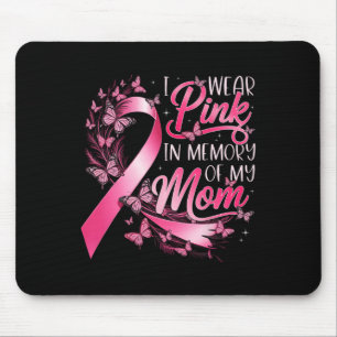Brustkrebserkrankung Ich trage rosa im Gedächtnis Mousepad