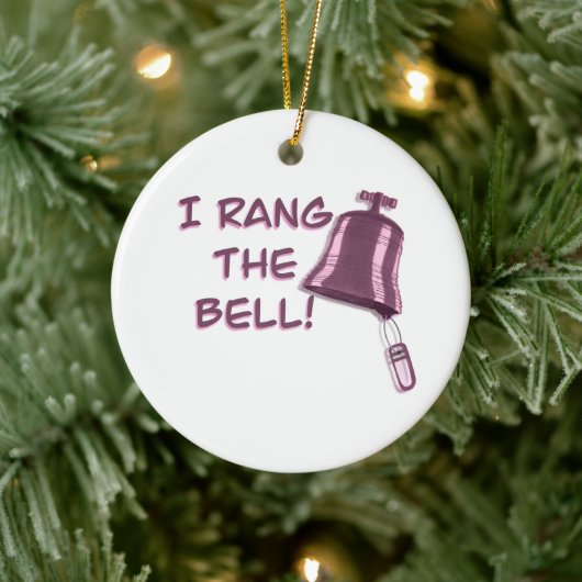 Brustkrebserkrankung Keramik Ornament (Baum)