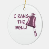 Brustkrebserkrankung Keramik Ornament (Links)