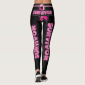 Brustkrebserkrankung Leggings (Rückseite)