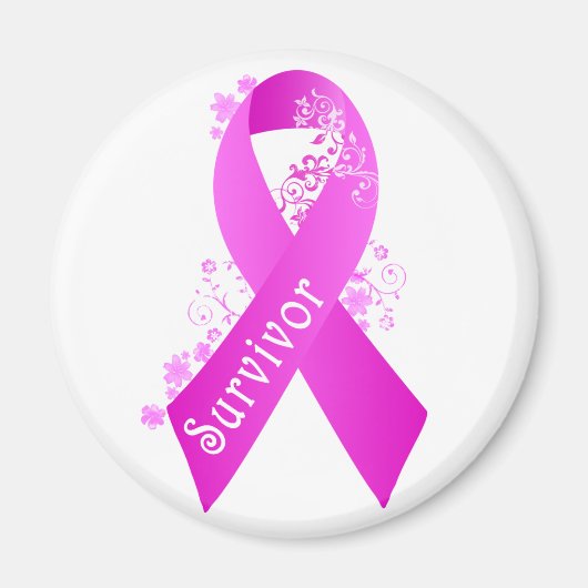 Brustkrebserkrankung Magnet (Vorne)