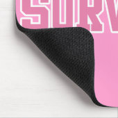 Brustkrebserkrankung Mousepad (Ecke)