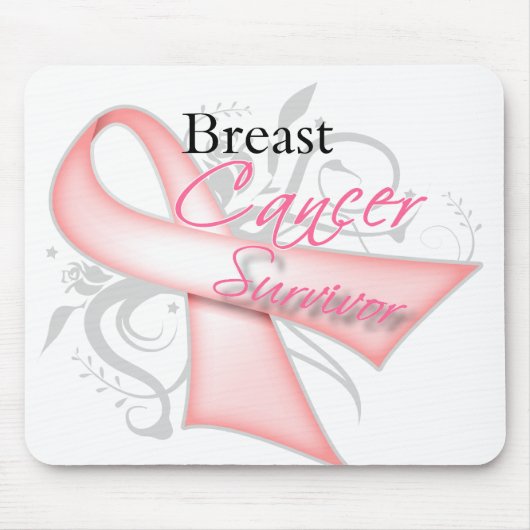 Brustkrebserkrankung Mousepad (Vorne)