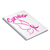 Brustkrebserkrankung Notizblock (Rechte Seite)