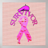 Brustkrebserkrankung Poster (Vorne)