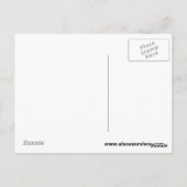 Brustkrebserkrankung Postkarte (Rückseite)