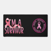 Brustkrebserkrankung Schreibtischunterlage (Vorderseite)